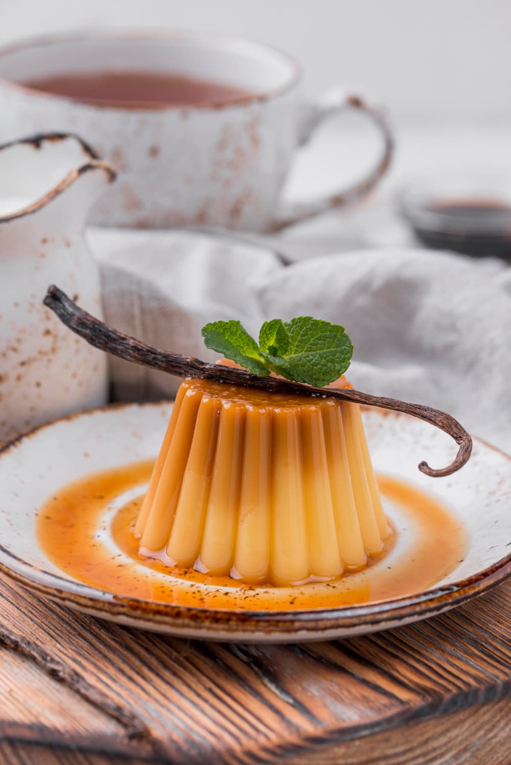 flan de huevo
