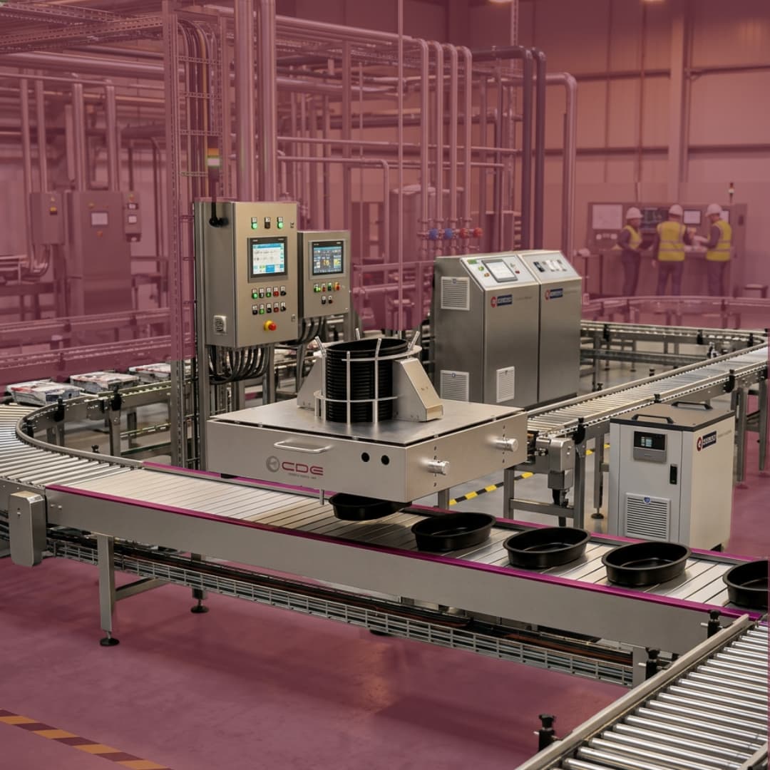 dispensador en linea de produccion